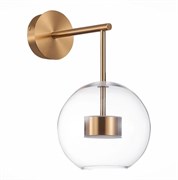 ST Luce SL1133.201.01 Бра Латунь/Прозрачный LED 1*14W 3000K SL1133.201.01