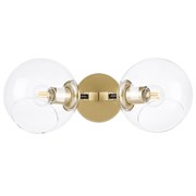 Lightstar 785623 (SB1374-2) Бра BETA 2x40W E27 ЗОЛОТО/ЧЕРНЫЙ (в комплекте) 785623