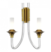 ST LUCE SL1241.201.02 Бра Золотистый/Белый E14 2*40W SL1241.201.02