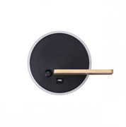 Lumion 5635/9WL LEDIO LN23 038 чёрный Бра LED 9W 3000K 395Лм 220V WINNIE 5635/9WL