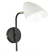 Evoluce SLE103601-01 бра чёрный, Золотой/Белый E14 1*40W SLE103601-01