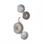 Odeon Light 5416/26WL L-VISION ODL_EX23 11 хром/разноцветный металл/стекло Бра LED 26W 4000K CARAMELLA 5416/26WL