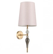 Odeon Light 5040/1W CLASSIC ODL24 305 античн.бронза/беж.абажур/металл/керамика Бра E27 1*60W HOMI 5040/1W