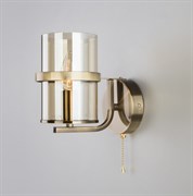 Eurosvet Классическое бра со стеклянным плафоном 60085/1 античная бронза a043710