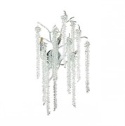 Odeon Light 5004/3W HALL ODL23 485 серебристый/прозрачный металл/хрусталь Бра G9 3*40W BANCHE 5004/3W