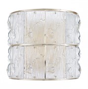 Odeon Light 5070/2W HALL ODL24 499 золото/прозрачный/матовый/металл/хрусталь/стекло Бра E14 2*40W FIESTA 5070/2W