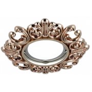 Gauss Светильник Antique Gu5.3 1/40 круг, золото/черный CA046