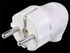 IEK ВПу11-01-Ст Вилка разборная угловая с з/к 16А белая EVP11-16-01-K01