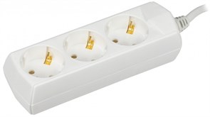 IEK GENERICA Удлинитель У03 3 места 2P+PE/7м 3х1мм2 10А/250В WYP10-10-03-07-Z-G