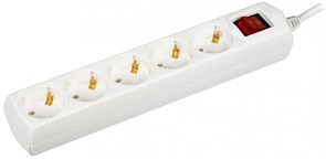 IEK GENERICA Удлинитель У05В 5 мест 2P+PE/7м 3х1мм2 10А/250В WYP10-10-05-07-ZK-G