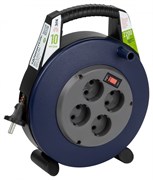 ЭРА Удлинитель силовой BPx-4-2x1-10m в закрытом корпусе без заземления с выключателем 4 розетки 10м ПВС 2x1мм2 10А Б0052926