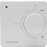 Теплолюкс Терморегулятор механический LC 001 белый 100035595600