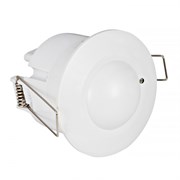 EKF PROxima Микроволновый датчик движения бел. 1200Вт 360гр. до 20м IP20 MW-701 dd-mw-701