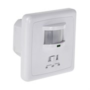 Датчик движения встраиваемый ДДВ 01, 160°,300-1200Вт,10-2000Лк, 9 м,10-420 сек Rexant 11-9208