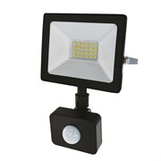 Прожектор светодиодный с датчиком движения 20 Вт 200–260В IP44 1600 лм 6500 K холодный свет Rexant 605-008