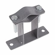 Кронштейн для мачт плоский 100мм П-образный Rexant 34-0594