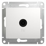 GLOSSA TV РОЗЕТКА проходная 4DB, БЕЛЫЙ GLOSSA TV РОЗЕТКА проходная 4DB, БЕЛЫЙ