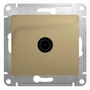 GLOSSA TV РОЗЕТКА проходная 4DB, ТИТАН GLOSSA TV РОЗЕТКА проходная 4DB, ТИТАН