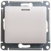 GLOSSA 1-клавишный ПЕРЕКЛЮЧАТЕЛЬ с подсв. сх.6а, 10АХ, механизам, ПЕРЛАМУТРОВЫЙ GLOSSA 1-клавишный ПЕРЕКЛЮЧАТЕЛЬ с подсв. сх.6а, 10АХ, механизам, ПЕРЛАМУТРОВЫЙ