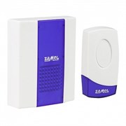 Zamel Звонок TWIST" б/пр., 15 полиф. мелодий, батарейный: 3хАА(звонок)+1х23А(кнопка), дальность до 80 м, 256 кодов сигнала, 80 дБ" ST-918