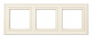 JUNG EcoProfi DECO Бежевая Рамка 3-ая EPD483