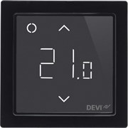 Devi Smart Черный Терморегулятор интеллектуальный с Wi-Fi, 16А (140F1143) Devi Smart Черный Терморегулятор интеллектуальный с Wi-Fi, 16А (140F1143)