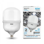Gauss Лампа Elementary T160 60W 5400lm 4000K E27 LED 63226