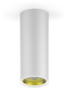 Gauss Белый/Золото Светильник LED накладной 12W 3000K 79x200мм 1/30 HD012