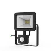 Gauss Прожектор Elementary-S 20W 1300lm 6500К 175-265V IP65 черный с датчиком движения LED 628511320