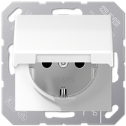 A1520BFKLPLWW Штепсельная розетка SCHUKO 16A 250V~; термопласт;
