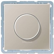 Поворотный Светорегулятор светодиодный(LED), проходной, Нержавеющая сталь