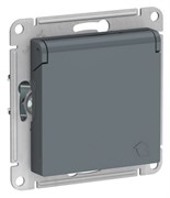 Розетка с крышкой и шторками 16А ATN000746 Schneider Electric