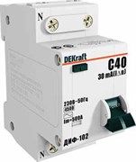 Dekraft АВДТ 1Р+N 10А 30мА тип AC х-ка С ДИФ-102 нов. 4,5кА 16002DEK Dekraft АВДТ 1Р+N 10А 30мА тип AC х-ка С ДИФ-102 нов. 4,5кА 16002DEK