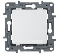 Legrand Etika белый переключатель 10А, Винтовые клеммы 672205
