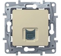 Legrand Etika слоновая кость розетка комп (RJ45) 5 категория  UTP 672341