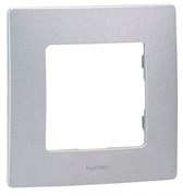 Legrand Etika алюминий рамка 1-ая 672551