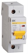 Автоматический выключатель IEK ВА47-100 100А 1п MVA40-1-100-D, 10кА, D