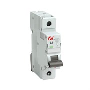 Автоматический выключатель EKF AV-10 AVERES 1А 1п mcb10-1-01C-av, C, 10кА