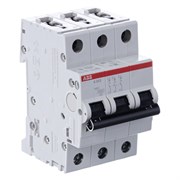 Автоматический выключатель ABB S203 10А 3п 2CDS253001R0105, 6кА, B, S203-B10