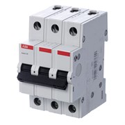 Автоматический выключатель ABB Basic M 6А 3п 2CDS643041R0064, 4.5кА, C, BMS413C06