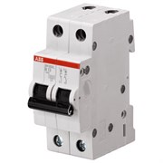 Автоматический выключатель ABB SH202 1А 2п 2CDS212001R0014, 6кА, C, SH202-C1