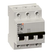 Автоматический выключатель КЭАЗ ВА47-29 10А 3п 141610, 4.5кА, C