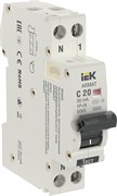 IEK ARMAT АВДТ B06S 1P+NP C20 30мА тип AC (18мм) AR-B06S-1N-C20C030 IEK ARMAT АВДТ B06S 1P+NP C20 30мА тип AC (18мм) AR-B06S-1N-C20C030