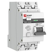 EKF PROxima АД-32 Диф. Автомат (C) 1P+N 63А/30мА тип АС 4,5кА , электронный DA32-63-30-pro EKF PROxima АД-32 Диф. Автомат (C) 1P+N 63А/30мА тип АС 4,5кА , электронный DA32-63-30-pro