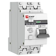 EKF PROxima АД-32 Диф. Автомат (C) 1P+N 50А/300мА тип АС 4,5кА , селективный DA32-50-300S-pro EKF PROxima АД-32 Диф. Автомат (C) 1P+N 50А/300мА тип АС 4,5кА , селективный DA32-50-300S-pro