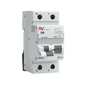 EKF Averes DVA-6 Диф. Автомат (C) 1P+N 20А/100мА тип АС 6кА rcbo6-1pn-20C-100-ac-av EKF Averes DVA-6 Диф. Автомат (C) 1P+N 20А/100мА тип АС 6кА rcbo6-1pn-20C-100-ac-av