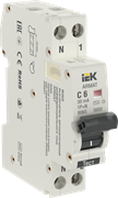 IEK ARMAT АВДТ B06S 1P+NP C6 30мА тип AC (18мм) AR-B06S-1N-C06C030 IEK ARMAT АВДТ B06S 1P+NP C6 30мА тип AC (18мм) AR-B06S-1N-C06C030