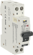 IEK ARMAT АВДТ B06S 1P+NP C10 30мА тип A (18мм) AR-B06S-1N-C10A030 IEK ARMAT АВДТ B06S 1P+NP C10 30мА тип A (18мм) AR-B06S-1N-C10A030