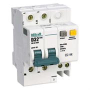 Dekraft АВДТ 2Р 40А 30мА AC х-ка D ДИФ-101 4,5кА 15090DEK Dekraft АВДТ 2Р 40А 30мА AC х-ка D ДИФ-101 4,5кА 15090DEK