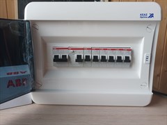 Готовый однофазный электрощит ABB на 12 модулей в сборе "Однушка-2" Готовый однофазный электрощит ABB на 12 модулей в сборе "Однушка-2"
